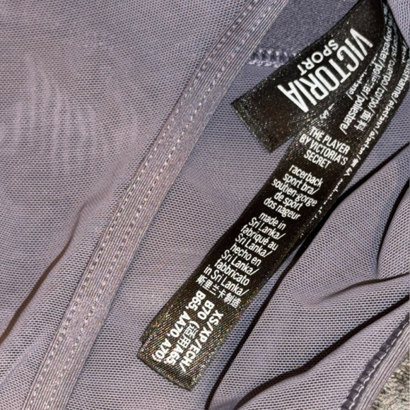 Victoria’s secret Victoria sport VS logo racer back sport bra women size XS - Picture 3 of 3